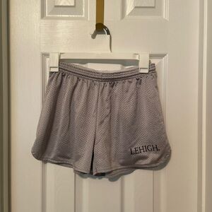 Champion Lehigh University mesh running shorts. Y2K style